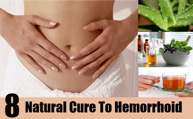 What are some home treatments for hemorrhoids?