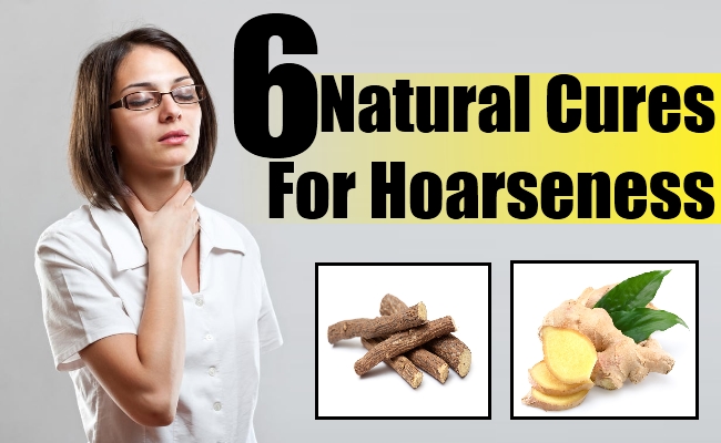 What are some remedies for a hoarse voice?