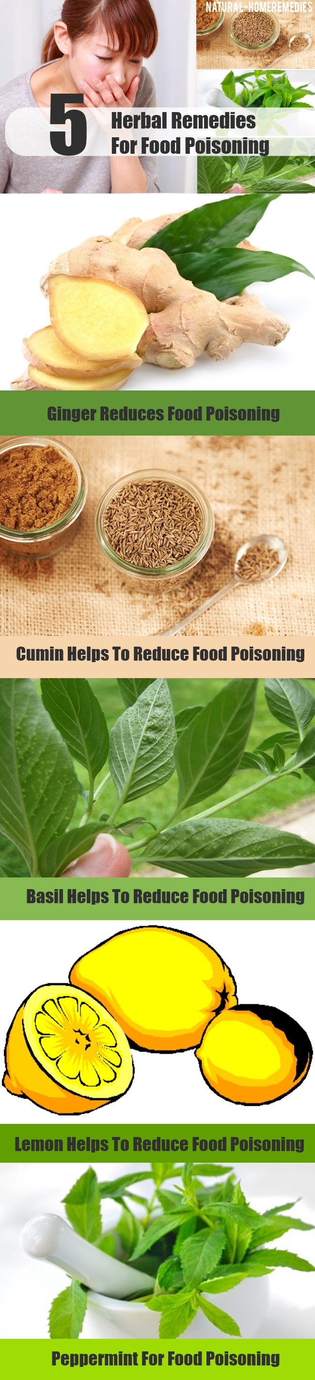 home remedies for food poisoning